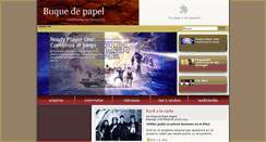 Desktop Screenshot of buquedepapel.com