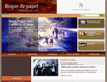 Tablet Screenshot of buquedepapel.com